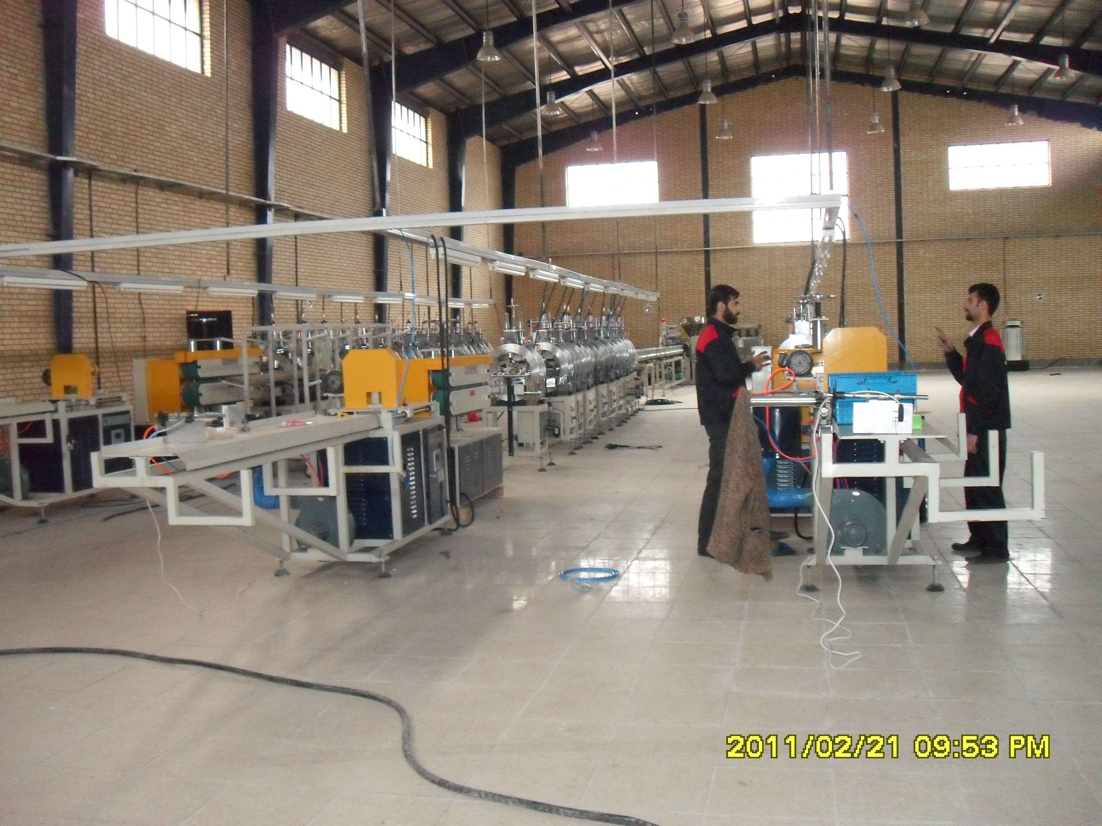 PS Photo frame extrusion line project in Iran